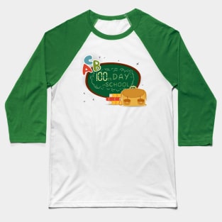 100th Day of school Baseball T-Shirt